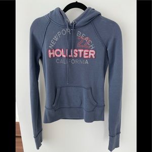 Hollister Blue Sweatshirt Size M